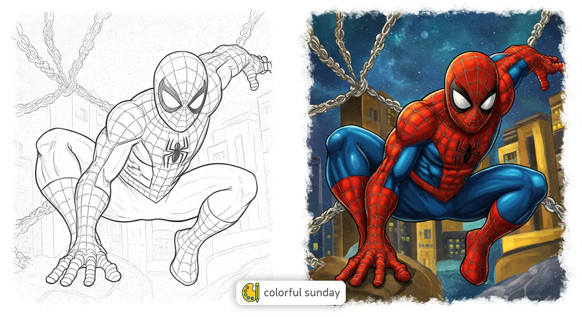 Spider-Man Coloring Pages