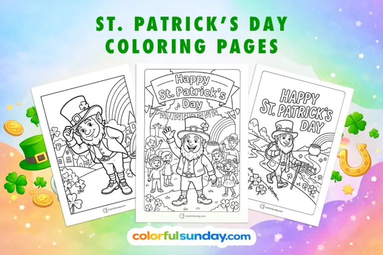 St. Patrick's Day Coloring Pages